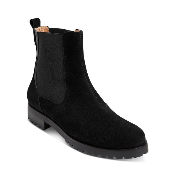 Jack Rogers Margot Booties in Black Suede, Size 9, New in Box